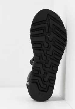 Even&Odd Damen Riemensandalette - Black -Even Und Odd Verkäufe 583b1d11248b41f287a66e96feddce73