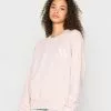 Even&Odd Damen CALLIE KINDNESS CLUB EMBROIDERY - Sweatshirt - Light Pink
