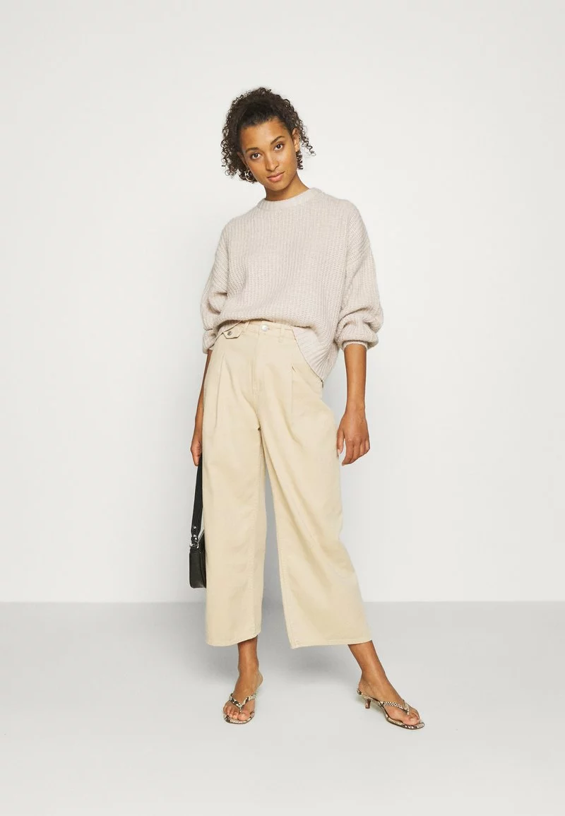 Even&Odd Damen Strickpullover - Light Tan 4 Even&Odd Damen Strickpullover - Light Tan – Bild 2