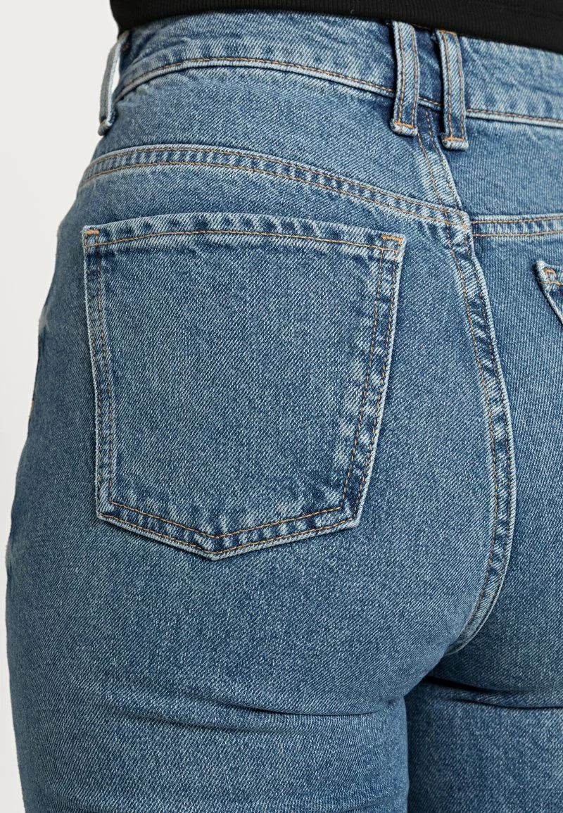 Even&Odd Damen Jeans Bootcut - Blue Denim 7 Even&Odd Damen Jeans Bootcut - Blue Denim – Bild 5