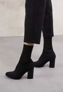 Even&Odd Damen High Heel Stiefelette - Black -Even Und Odd Verkäufe 59e3c473aa58435fb6a9d04e21fb5122