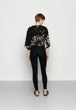 Even&Odd Damen 2 PACK - Leggings - Hosen - Black -Even Und Odd Verkäufe 5a4684b9e0994d80abb9cbeab3e4f25e