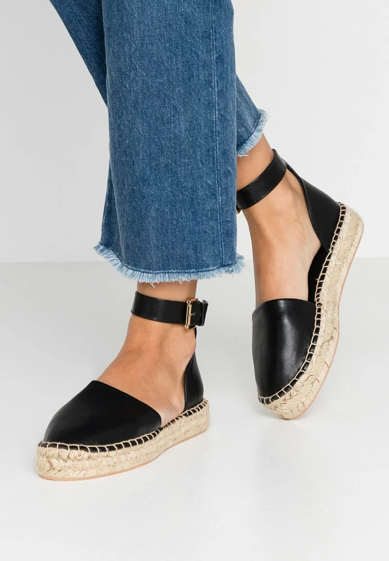 Even&Odd Damen Espadrille - Black 3 Even&Odd Damen Espadrille - Black