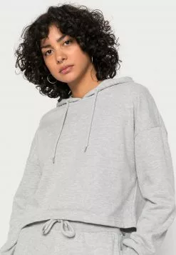 Even&Odd Damen Kapuzenpullover - Mottled Light Grey -Even Und Odd Verkäufe 5a8a5809a0434f5abd9df0778d5f7b5c