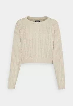 Even&Odd CROPPED LOOSE CABLE JUMPER - Strickpullover - Sand | Damen 12 Even&Odd CROPPED LOOSE CABLE JUMPER - Strickpullover - Sand | Damen -Even Und Odd Verkäufe 5afb222e3b53434f9d4eb46d8d52b8d4