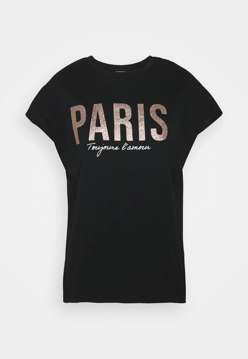 Even&Odd T-Shirt Print - Black | Damen 7 Even&Odd T-Shirt Print - Black | Damen – Bild 5