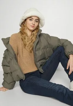 Even&Odd Damen Strickpullover - Beige -Even Und Odd Verkäufe 5b765432b755451a95265ad70126ef70