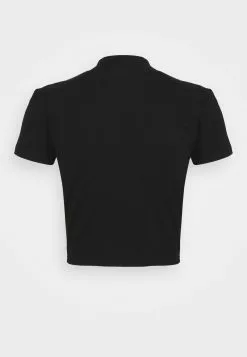 Even&Odd Damen T-Shirt Basic - Black -Even Und Odd Verkäufe 5bf402f538734bd897b41fd874b44abb