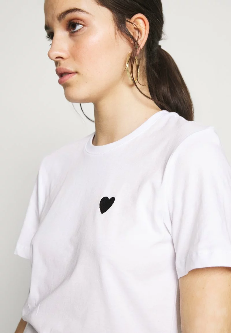 Even&Odd 2PACK - T-Shirt Basic - White/black | Damen 8 Even&Odd 2PACK - T-Shirt Basic - White/black | Damen – Bild 6