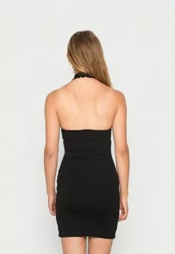 Even&Odd Damen Freizeitkleid - Black -Even Und Odd Verkäufe 5d21cf01af8948e19877a17c0148c596