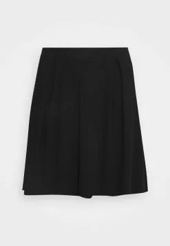 Even&Odd Damen A-Linien-Rock - Black/bordeaux -Even Und Odd Verkäufe 5d2830194841499987c18893c2a254c1