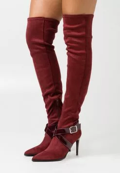 Even&Odd High Heel Stiefel - Bordeaux | Damen