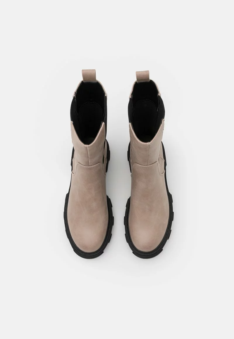 Even&Odd Damen Plateaustiefelette - Taupe 8 Even&Odd Damen Plateaustiefelette - Taupe – Bild 6