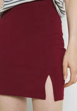 Even&Odd Damen Minirock - Bordeaux -Even Und Odd Verkäufe 5e21738d5bc049e6acab664efbec4992