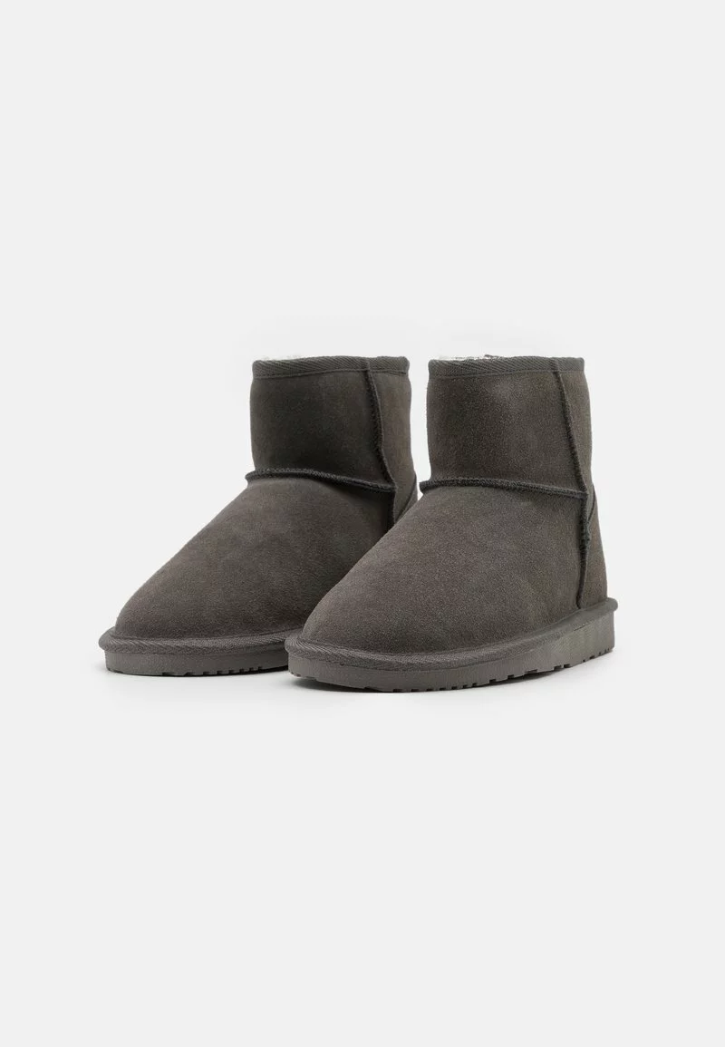 Even&Odd Damen LEATHER WINTER BOOTIES - Stiefelette - Grey 5 Even&Odd Damen LEATHER WINTER BOOTIES - Stiefelette - Grey – Bild 3