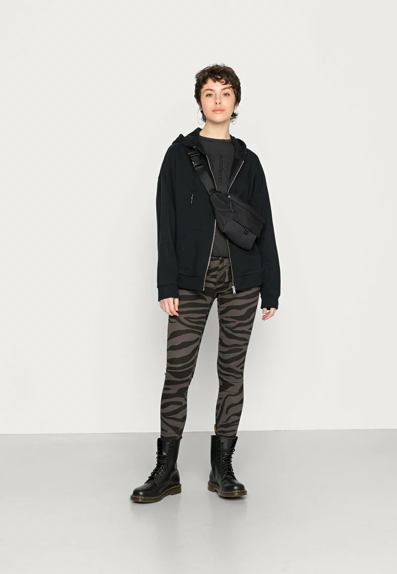 Even&Odd Damen Sweatjacke - Black 4 Even&Odd Damen Sweatjacke - Black – Bild 2