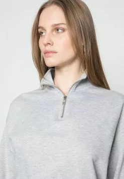 Even&Odd Damen JOGGER - Sweatshirt - Mottled Light Grey -Even Und Odd Verkäufe 5edff864e296403882daa0307859a76e