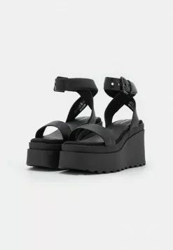 Even&Odd Damen Plateausandalette - Black -Even Und Odd Verkäufe 5f3624d4c1a241c4b5f800f4b8554833