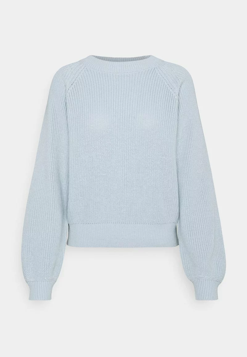 Even&Odd Damen VOLUME SLEEVE JUMPER - Strickpullover - Light Blue 6 Even&Odd Damen VOLUME SLEEVE JUMPER - Strickpullover - Light Blue – Bild 4