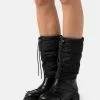 Even&Odd Damen WINTER BOOTIES - Plateaustiefel - Black -Even Und Odd Verkäufe 6047ddb59c9b414fbaa02cc57b074839