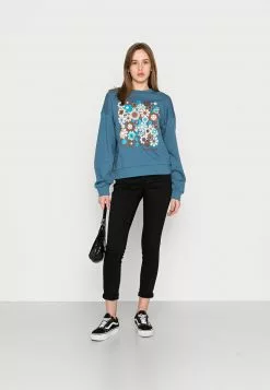 Even&Odd Damen Sweatshirt - Blue -Even Und Odd Verkäufe 606cace76a7b42cc9e9697b3a706a535