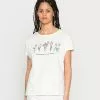 Even&Odd Damen T-Shirt Print - White 2 Even&Odd Damen T-Shirt Print - White -Even Und Odd Verkäufe 6101b7d7bd0c4d8eae56e05e039493fa