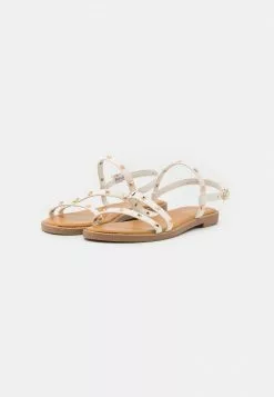 Even&Odd Damen Riemensandalette - White -Even Und Odd Verkäufe 614a8cee7bbc401492b98a0098fa54bf