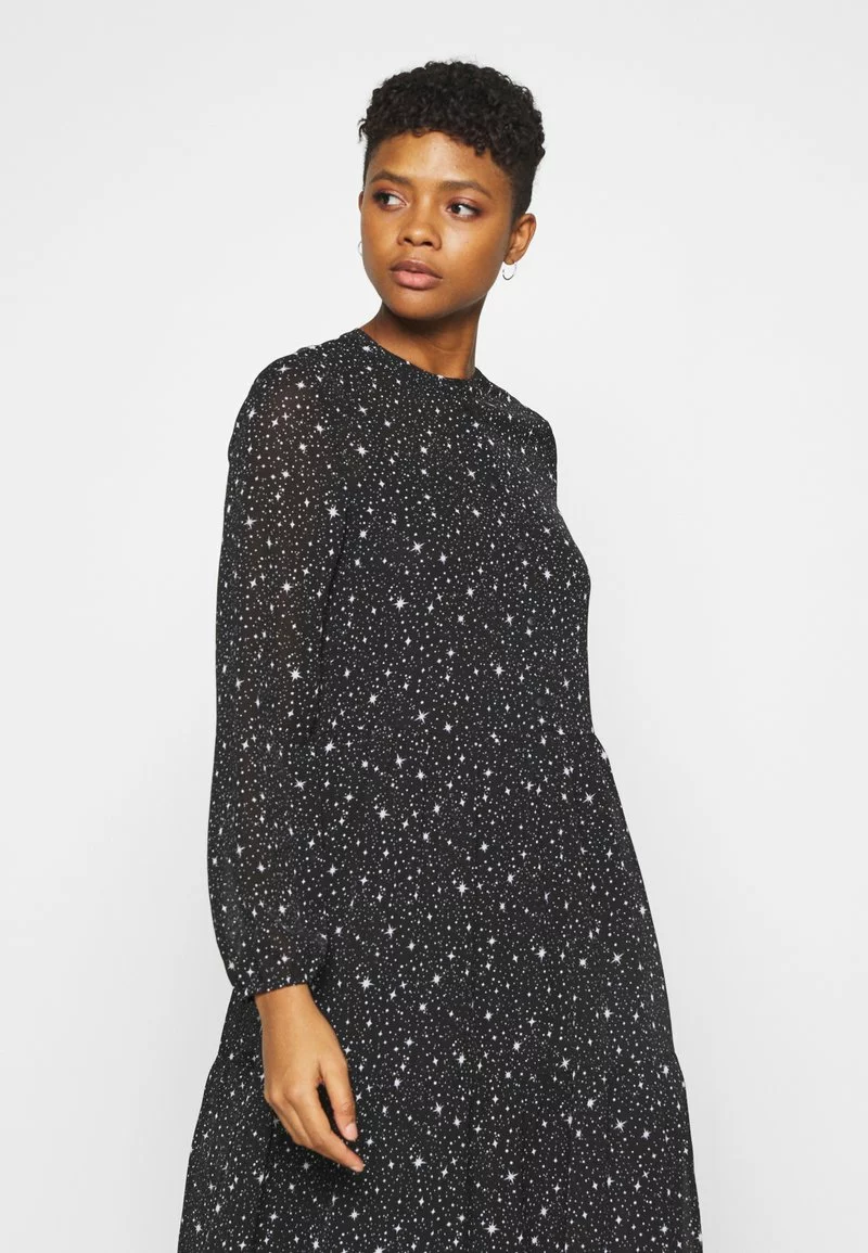 Even&Odd Blusenkleid - Black/white | Damen 6 Even&Odd Blusenkleid - Black/white | Damen – Bild 4