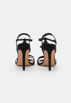 Even&Odd Damen Riemensandalette - Black -Even Und Odd Verkäufe 62550d2ccad343ae8122eebf822cc534