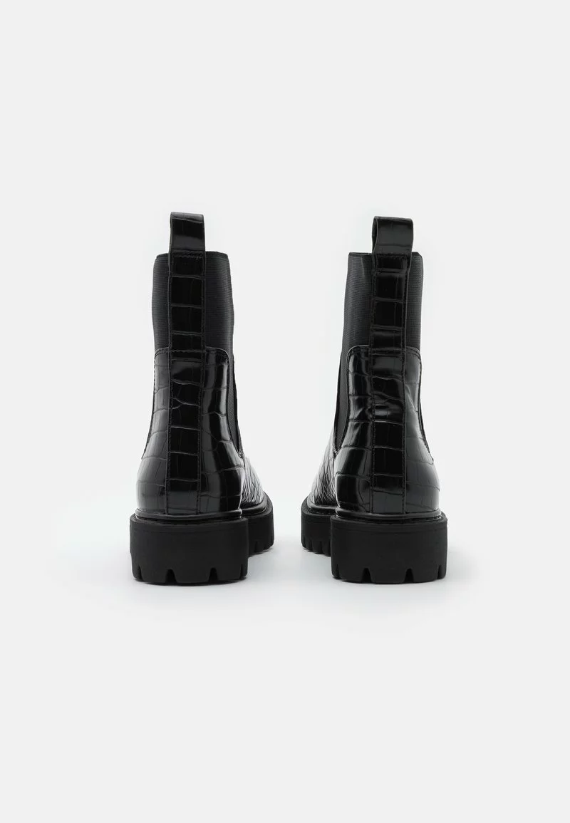 Even&Odd Damen Plateaustiefelette - Black 6 Even&Odd Damen Plateaustiefelette - Black – Bild 4