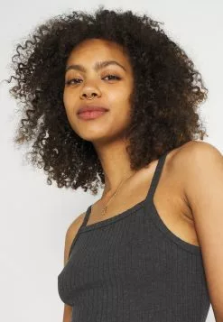 Even&Odd Damen Jerseykleid - Mottled Dark Grey -Even Und Odd Verkäufe 64578ae0a6ae41fdb0e8cc6af0d8c7f1