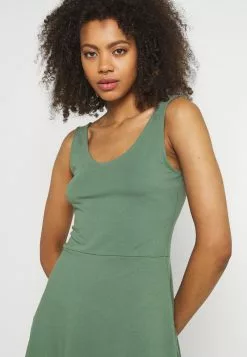 Even&Odd Damen Jerseykleid - Light Green -Even Und Odd Verkäufe 64b661ee3335448bae21e2ba82e7dd86
