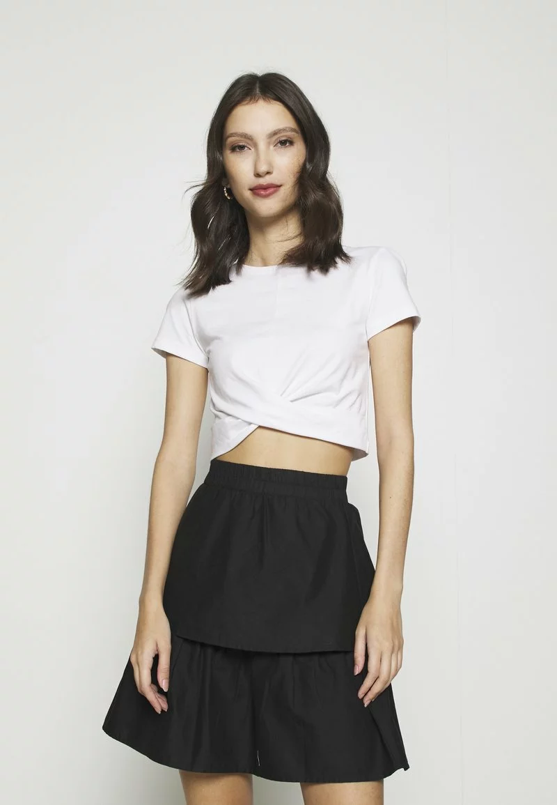 Even&Odd Damen T-Shirt Basic - White 3 Even&Odd Damen T-Shirt Basic - White