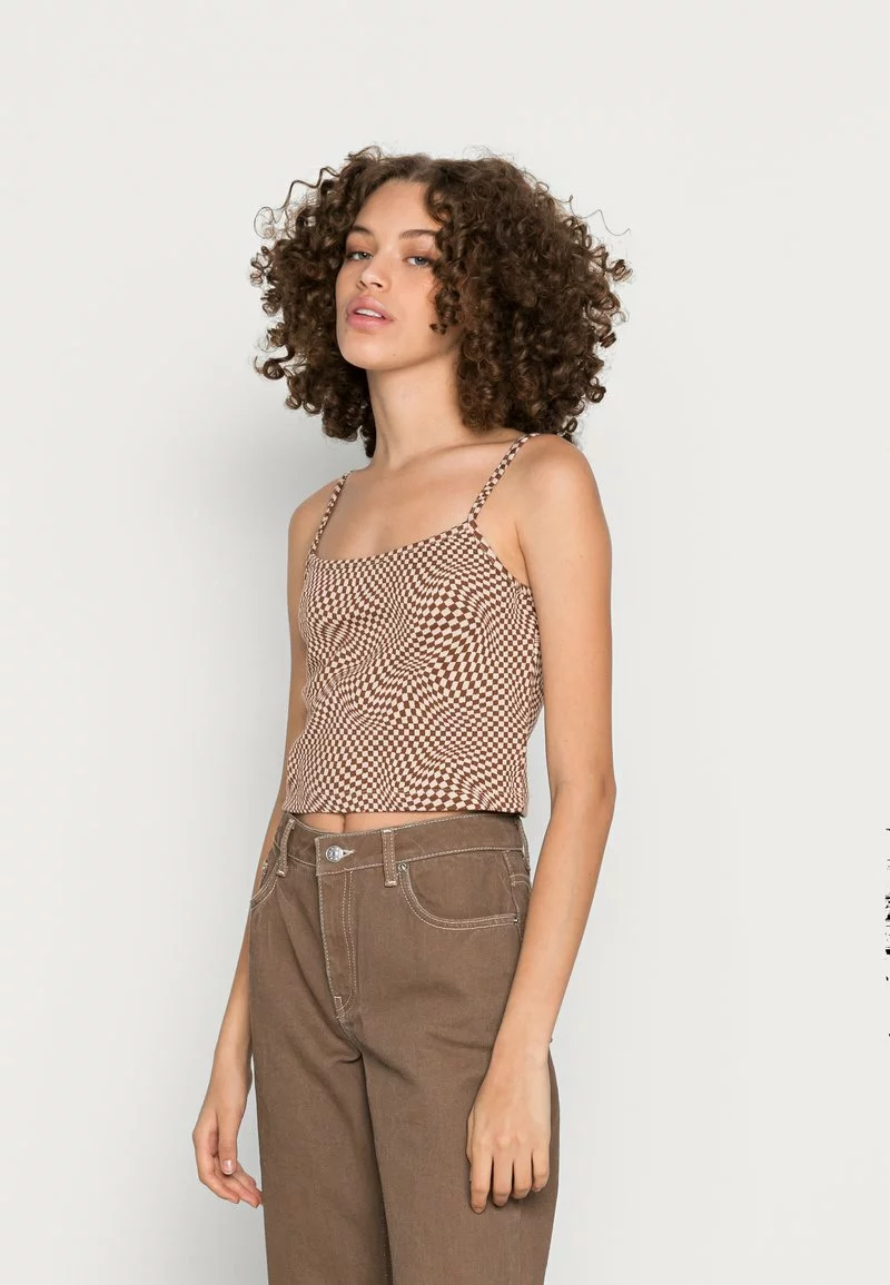 Even&Odd Damen Top - Brown/beige 3 Even&Odd Damen Top - Brown/beige