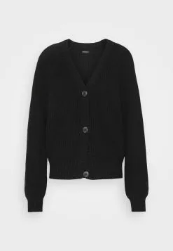 Even&Odd Damen BUTTON THROUGH CARDIGAN - Strickjacke - Black 14 Even&Odd Damen BUTTON THROUGH CARDIGAN - Strickjacke - Black -Even Und Odd Verkäufe 65a0ce14760b401abc082a8b6f198a74