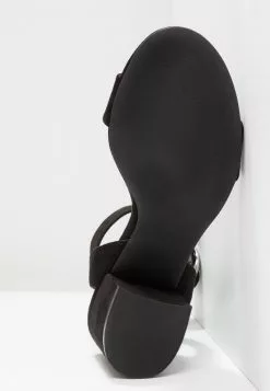 Even&Odd Damen Riemensandalette - Black -Even Und Odd Verkäufe 663cfadc854045a7b821e870580e5943