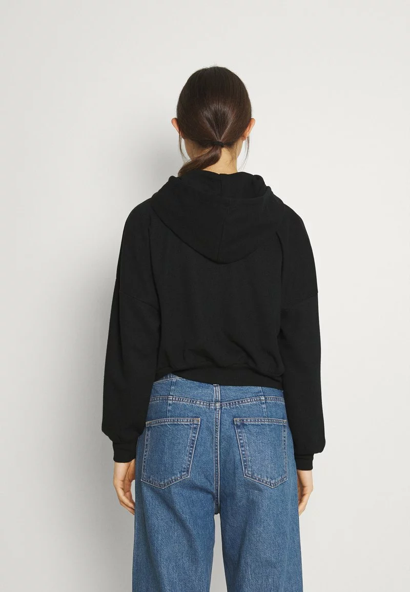 Even&Odd Damen Ribbed Zip Though Hooded Sweat Jacket - Sweatjacke - Black 5 Even&Odd Damen Ribbed Zip Though Hooded Sweat Jacket - Sweatjacke - Black – Bild 3