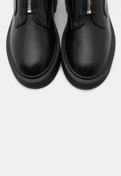 Even&Odd Damen Plateaustiefelette - Black -Even Und Odd Verkäufe 66fcdfe634524792a4a42ca78d810247