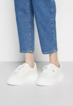 Even&Odd Damen Sneaker Low - White -Even Und Odd Verkäufe 675b71512b8e46a583cbbf4298774e25