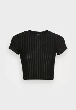 Even&Odd Damen T-Shirt Basic - Black 10 Even&Odd Damen T-Shirt Basic - Black -Even Und Odd Verkäufe 676d615b8d1f4b63b83a4049b1879f7a