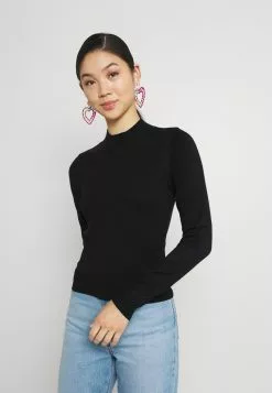 Even&Odd Damen 2 PACK - Strickpullover - Black/off-white -Even Und Odd Verkäufe 68183e6b5dde4cc79a1d5f2415ce627a