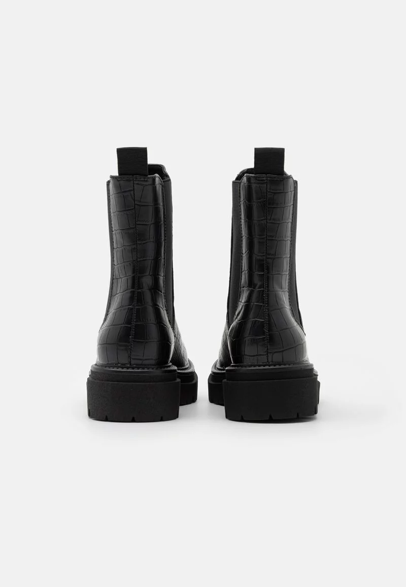 Even&Odd Damen Plateaustiefelette - Black 6 Even&Odd Damen Plateaustiefelette - Black – Bild 4