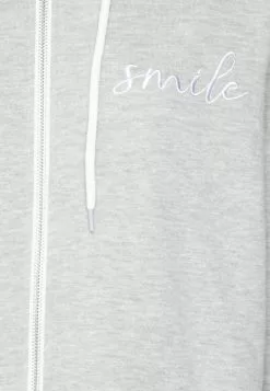 Even&Odd Damen Sweatjacke - Mottled Light Grey -Even Und Odd Verkäufe 693bb2d0a80b4abfac48872b754c0cd6