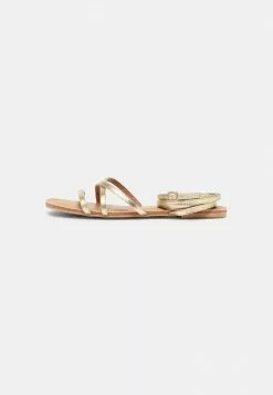 Even&Odd Damen Riemensandalette - Gold -Even Und Odd Verkäufe 6ab7db33add94fbbad6ae4db8a78c7a2