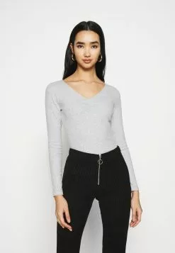 Even&Odd Damen Langarmshirt - Light Grey