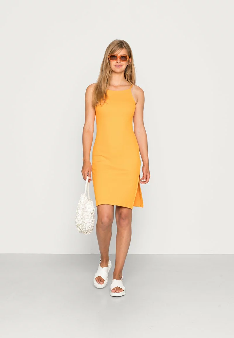 Even&Odd Damen Etuikleid - Apricot 4 Even&Odd Damen Etuikleid - Apricot – Bild 2