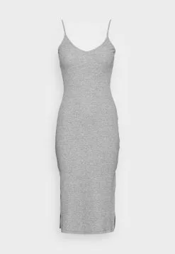 Even&Odd Jerseykleid - Mottled Grey | Damen -Even Und Odd Verkäufe 6cfa55531a83465b9903d54be02b28c8