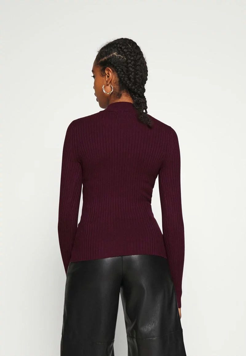 Even&Odd Damen Strickpullover - Wine Red 5 Even&Odd Damen Strickpullover - Wine Red – Bild 3