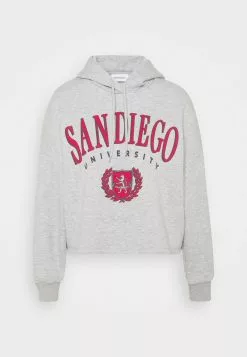 Even&Odd Damen OVERSIZED CROPPED PRINTED HOODIE - Kapuzenpullover - Mottled Light Grey 12 Even&Odd Damen OVERSIZED CROPPED PRINTED HOODIE - Kapuzenpullover - Mottled Light Grey -Even Und Odd Verkäufe 6e79d8437a3944be92c35040684c6a31