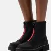 Even&Odd Damen Plateaustiefelette - Black